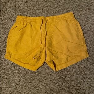 Old Navy Mustard Shorts
